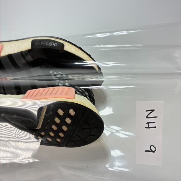 Adidas NMD R1 Black Animal Print Retro Slip On Running Shoes FZ1017 Women's Sz 6 - Picture 10 of 10